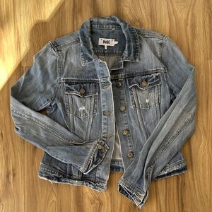 PAIGE Light Blue Denim Jacket